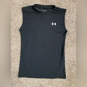 Under Armour Youth  Heat gear XL active tank , black